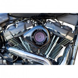 FILTRO ARIA S&S AIR STINGER™ NERO LUCIDO HARLEY DAVIDSON SOFTAIL 2018-2024