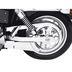 COPRI CINGHIA SUPERIORE CROMATO PER HARLEY DAVIDSON FXD DYNA 06-17
