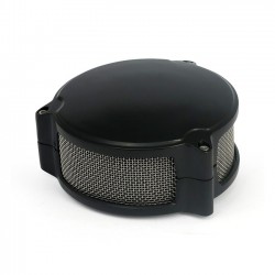 BLACK AIR FILTER DRAGTRON II HIGH POWER 6 " HARLEY DAVIDSON XL SPORTSTER 07-21