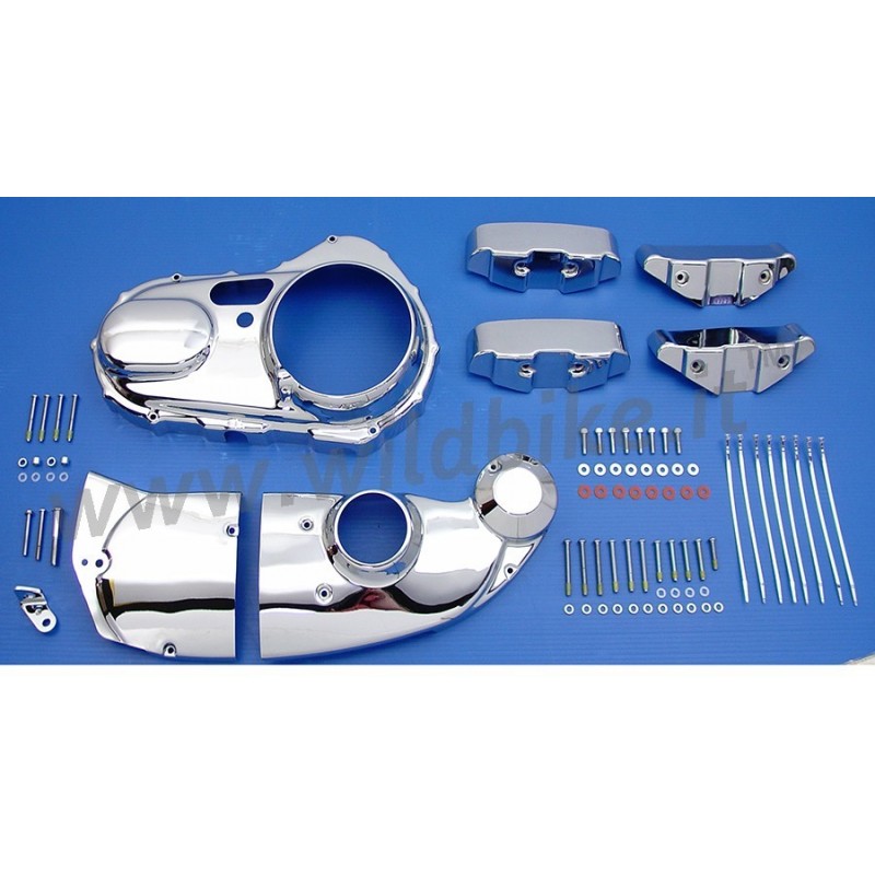 KIT COUVERTURE MOTEUR COMPLETE CHROME HARLEY DAVIDSON XL SPORTSTER 04-21