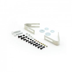 VERKLEIDUNG UNIVERSELLE VINTAGE 7" SCHWARZEN FAIRING MOTO CUSTOM UND HARLEY DAVIDSON