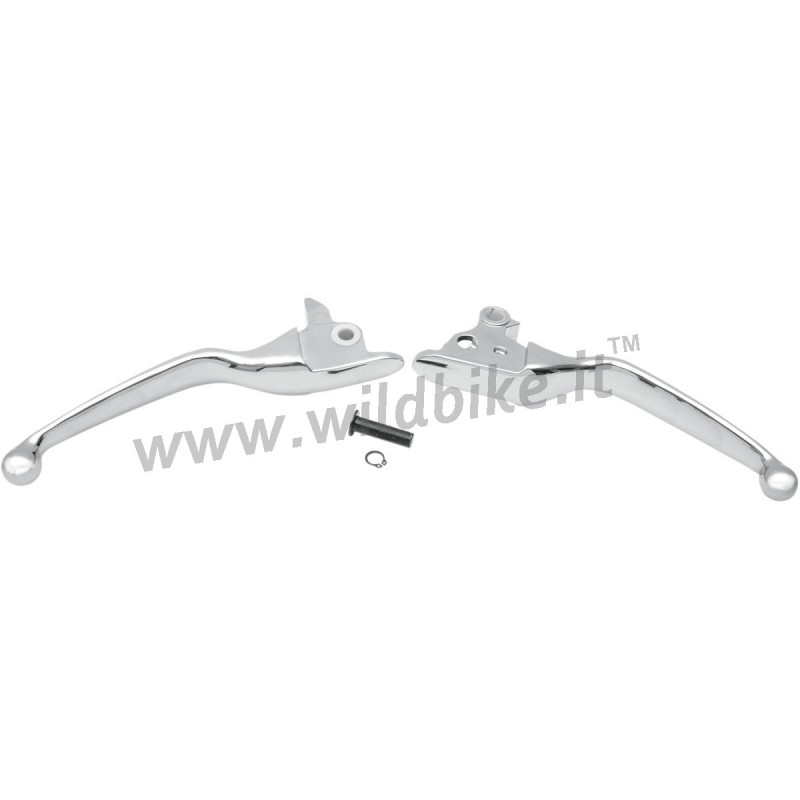 SET HEBEL WIDE BLADE CHROM HARLEY DAVIDSON FLH TOURING 08-16