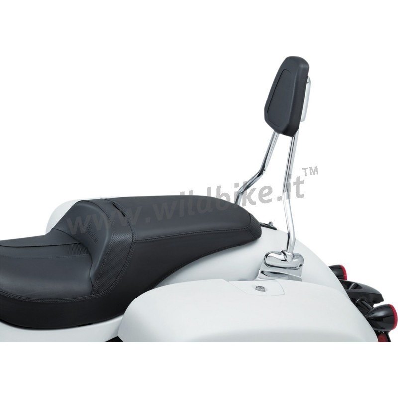 CHROME SISSY BAR BACKREST FOR INDIAN TOURING 14-22