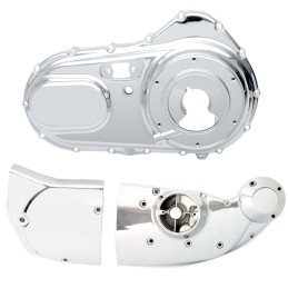 KOMPLETTE CHROMKURBELGEHÄUSE FÜR MOTOR HARLEY DAVIDSON XL SPORTSTER 04-21