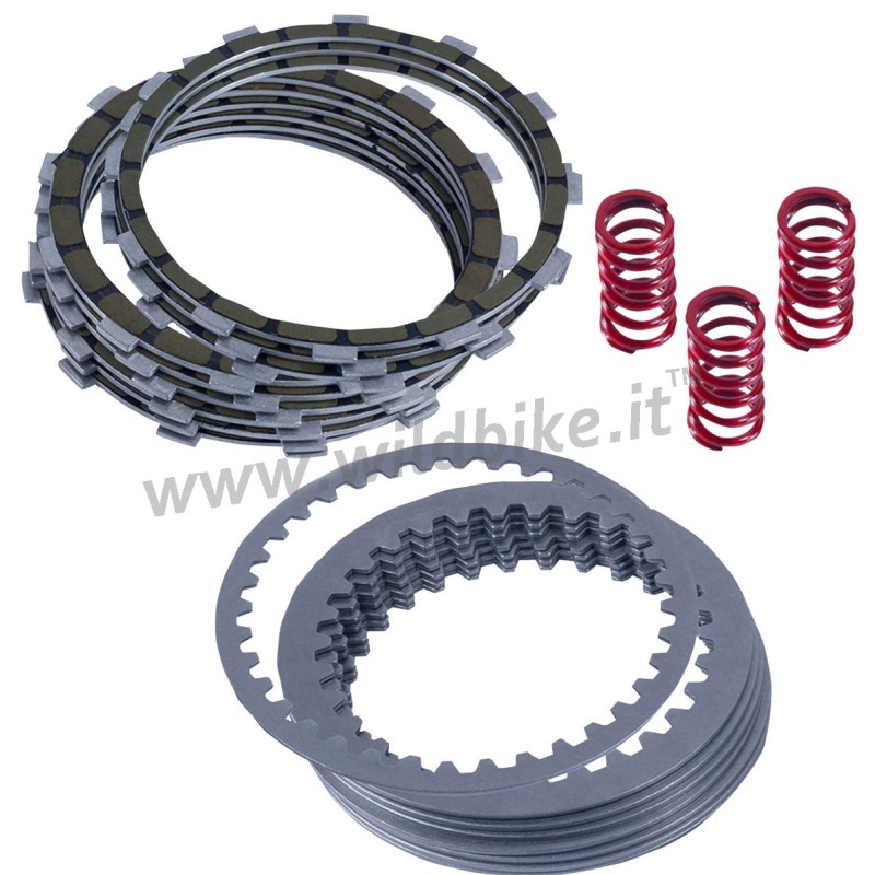 KIT COMPLETO DISCHI FRIZIONE IN KEVLAR HARLEY DAVIDSON SOFTAIL M-EIGHT 18-22