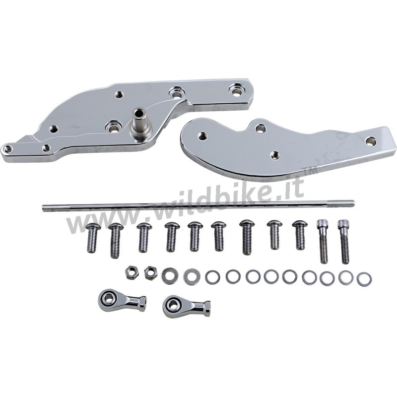 FORWARD CONTROL EXTENSION KIT + 3 "CHROME HARLEY DAVIDSON SOFTAIL M-EIGHT 18-22