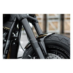 KOTFLÜGEL VORDERSEITE SCHWARZER AGGRESSOR HARLEY DAVIDSON FXFB/S SOFTAIL FAT BOB 18-22