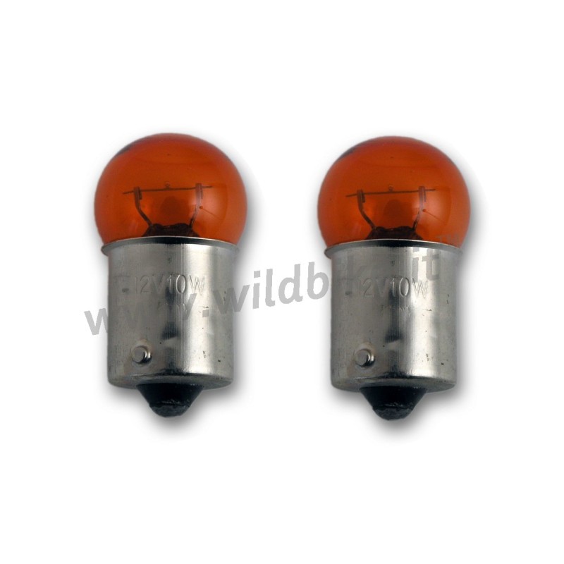 SETSPARE Glühbirnen Glühlampen BLINKER 1156 ORANGE STYLE MOTORRAD