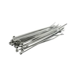 TIES CABLE CHROME UNIVERSAL 175 MM 25 PIECES FOR MOTORCYCLES