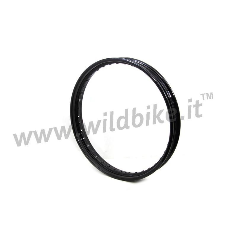 CERCHIO IN ACCIAIO NERO 40 RAGGI 21" X 2.15" PER HARLEY DAVIDSON