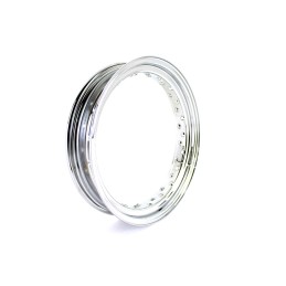 CHROME STEEL RIM WHEEL 40 SPOKE 18" X 3.50" FOR HARLEY DAVIDSON