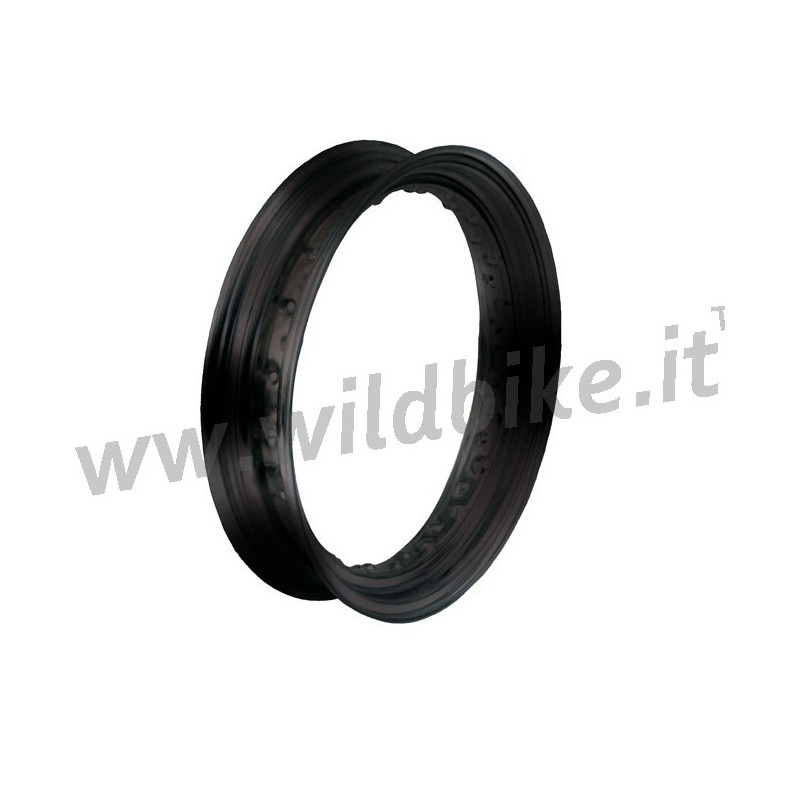 CERCHIO IN ACCIAIO NERO 40 RAGGI 2.15" x 18" PER HARLEY DAVIDSON