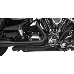 COLLECTEURS DOUBLE COBRA RAVEN NOIR ECHAPPEMENTS HARLEY DAVIDSON FLH/FLT TOURING 17-22