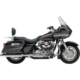 SISTEMA COLLETTORI DOPPI COBRA TRUE DUALS CROMATI SCARICHI HARLEY DAVIDSON FLH/FLT TOURING 07-08