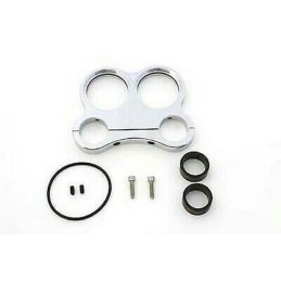 DUAL MOUNTING PLATE TO THE HANDLEBAR FOR TACHOMETER 60 MM HARLEY DAVIDSON