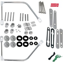 KIT DE FIXATION RAPIDE SACOCHES S4 HARLEY DAVIDSON  FXS FLS SOFTAIL 07-17