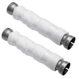 SET SILENZIATORI DB KILLER VANCE & HINES TWIN SLASH 3" PER SCARICHI MARMITTE MOTO