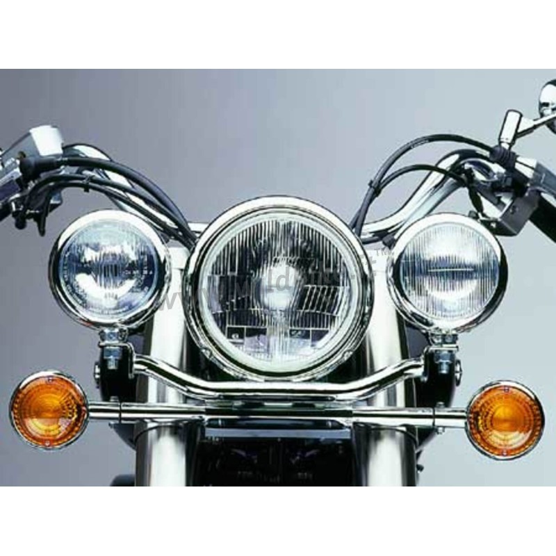 CHROM ZUSATZSCHEINWERFER KIT YAMAHA XVS 1100 DRAGSTAR CLASSIC 1998-2008