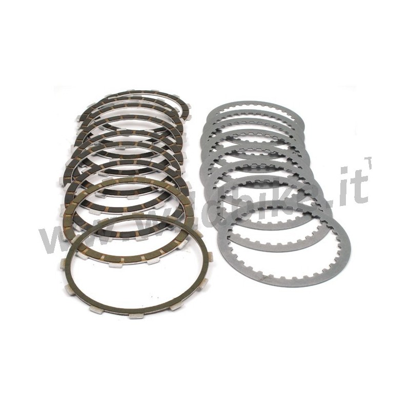 PIASTRE DISCHI FRIZIONE IN KIT KEVLAR®/ACCIAIO HARLEY DAVIDSON BIG TWIN/TWIN CAM 98-17