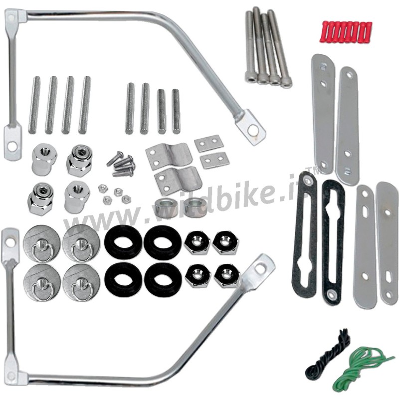 SYSTÈME COMPLET DÉGAGEMENT RAPIDE KIT SACOCHES HARLEY DAVIDSON XL SPORTSTER 94-21