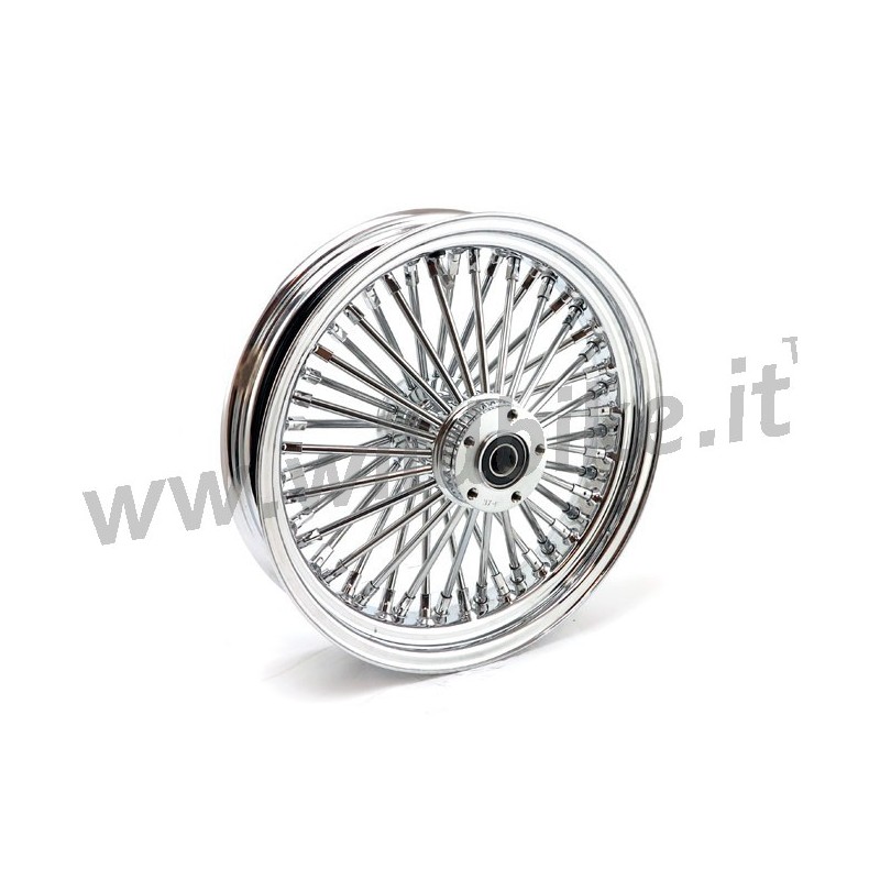 HINTERRAD RADIAL 48 BIG SPOKE 3,50 x 16 CHROM TÜV HARLEY DAVIDSON