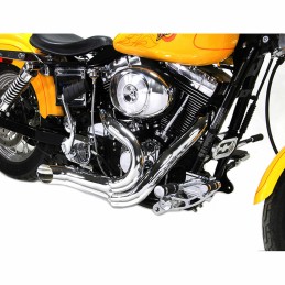 AUSPUFF WYATT GATLING® 2IN1 TURN-OUT CHROM HARLEY DAVIDSON FXD DYNA 06-17