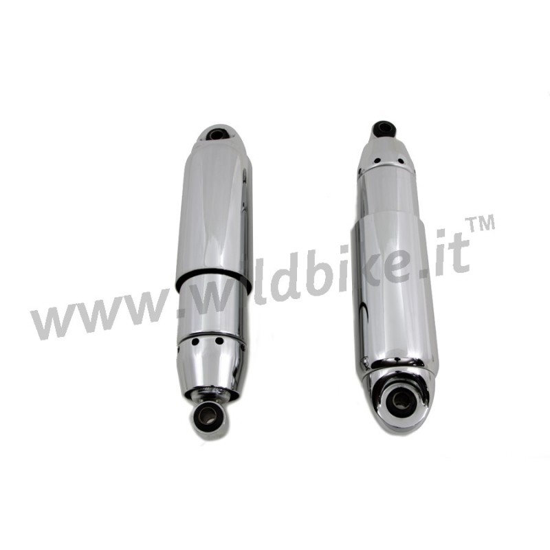 SHOCK ABSORBERS REAR AEE HIGH PERF 12" CHROME HARLEY DAVIDSON FXDF DYNA FAT BOB 2009-2013