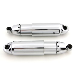 SHOCK ABSORBERS REAR AEE HIGH PERF 12" CHROME HARLEY DAVIDSON FXDF DYNA FAT BOB 2009-2013