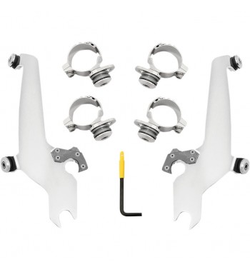 SPEED DEMON 18"  SPORTSHIELD GRADIENT BLACK WINDSHIELD FOR INDIAN SCOUT '15-'18