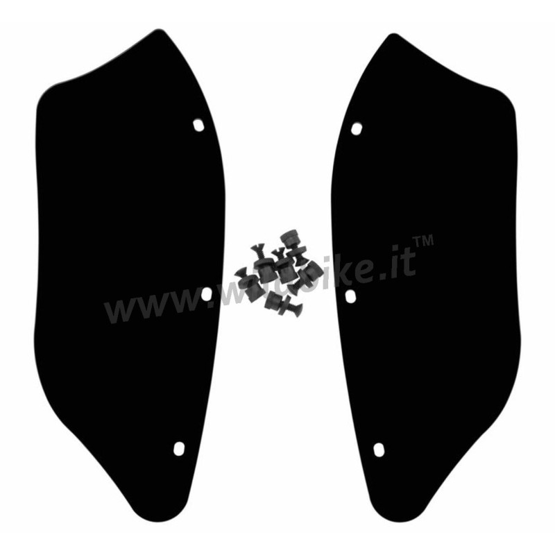 DEFLETTORI LATERALI NERI PER CARENATURA BATWING FAIRING MOTO