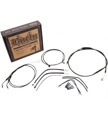 KIT COMPLET ÉTENDU CÂBLES GUIDON HARLEY DAVIDSON XL SPORTSTER '14-'16
