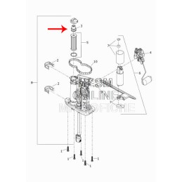 KRAFTSTOFFDRUCKREGLER OEM 61200055 HARLEY DAVIDSON SOFTAIL 2018-2025