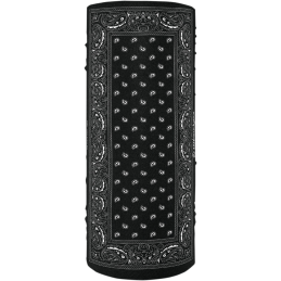 TUBE MOTLEY NECK UNIVERSAL BLACK PAISLEY RIDER