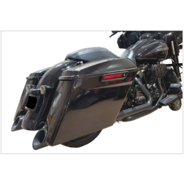 SCARICHI MARMITTE TAB SLIP-ON B.A.M. 4.5" NERI HARLEY DAVIDSON FLH FLT TOURING 2017-2025