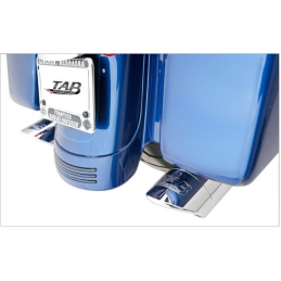 SCARICHI MARMITTE TAB SLIP-ON B.A.M. 4" NERI HARLEY DAVIDSON FLH FLT TOURING 2017-2025