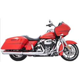 AUSPUFFANLANGEN TAB SLIP-ON B.A.M. 4" CHROM HARLEY DAVIDSON FLH/FLT TOURING 17-21