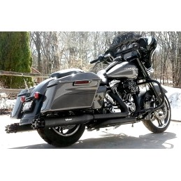 POT DÉCHAPPEMENTS SLIP-ON TAILGUNNER GUNSHIP NOIR HARLEY DAVIDSON FLH FLT TOURING 2017-2026