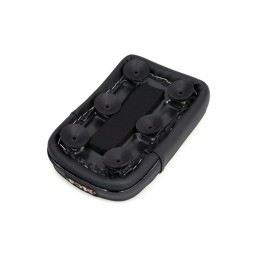 SELLE PASSAGER CONFORT AMOVIBLE SIX CAP D'ASPIRATION MCJ MOTO CUSTOM ET HARLEY DAVIDSON