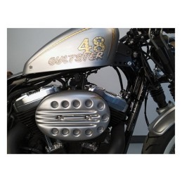 COPERCHIO FILTRO ARIA CULT WERK SLOTTED NERO  HARLEY DAVIDSON XL SPORTSTER 04-21