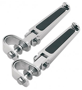 PEDANE RUBBER CLAMP PER BARRE PARAMOTORE DA 1" 1/4