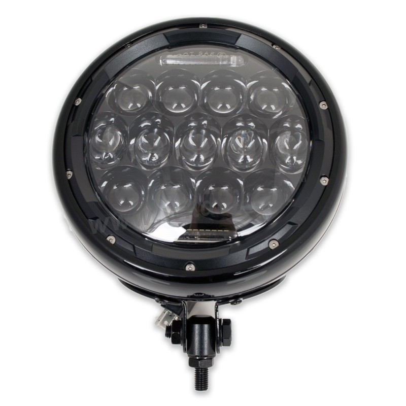 FARO FANALE ANTERIORE 190 MM MULTI PROIETTORE A 15 LED PER MOTO