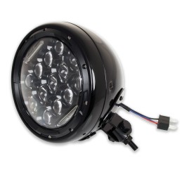 HEADLIGHT 190 MM MULTI PROJECTOR 15 LED FOR MOTORCYCLE