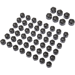 BOLT CAP SET BLACK DIAMOND FOR ENGINE HARLEY DAVIDSON TWIN CAM '99-'17