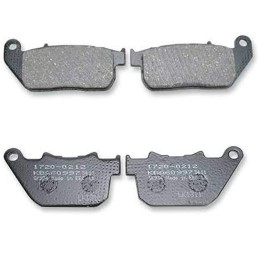 PLAQUETTES DE FREIN ORGANIQUES KEVLAR KIT COMPLETES POUR HARLEY DAVIDSON XL SPORTSTER 04-13
