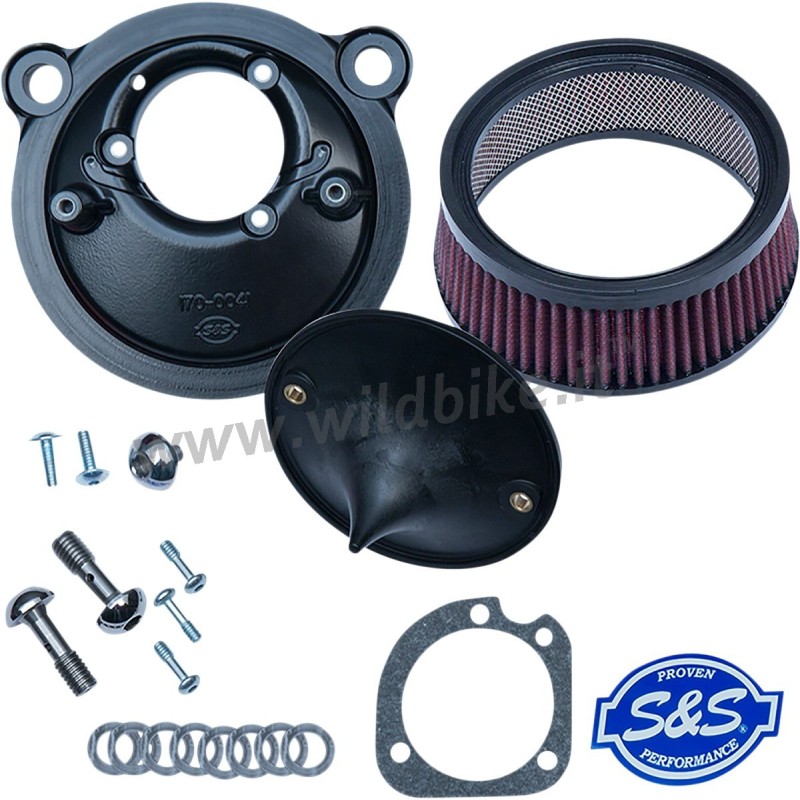 LUFT FILTER BOX KIT S&S SUPER STOCK für HARLEY DAVIDSON XL SPORTSTER 07-21