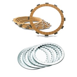 KIT DISCHI FRIZIONE IN CARBONIO TRW COMPETITOR HARLEY DAVIDSON XL SPORTSTER 91-2