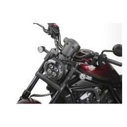 HEAVY DUTY WINDSHIELD CUSTOM 19" CLEAR HONDA CMX 1100 ABS REBEL 2021-2024