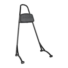 BLACK SISSYBAR CLASSIC FOR HONDA CMX 1100 ABS REBEL