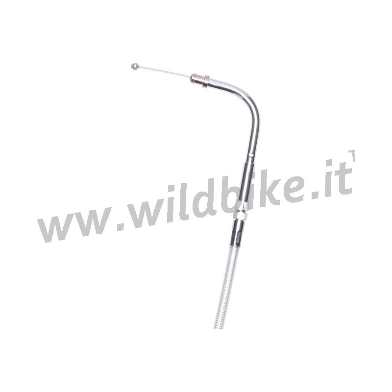 CAVO GAS ACCELLERATORE HD 56884-07 IN VINILE CROMATO 86 CM HARLEY DAVIDSON XL SPORTSTER 96-20