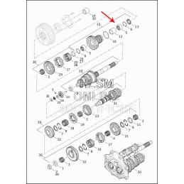 PRIMARY GEAR BEARING OEM 8042 HARLEY DAVIDSON SOFTAIL TOURING M-EIGHT 18-22
